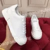 Top Hot Luxurys Designer Track Sneakers Plate-forme Entraîneur Chaussures Hommes Femmes Cuir Sneaker Blanc Noir Chaussures confortables