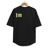 heren palmen vleermuis mouw t-shirt ontwerper brief PA grafische tees mode dames engelen zomer straat hiphop poloshirt