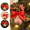 ديكورات عيد الميلاد مضحكة كرات الكرة 2D شجرة زخرفة شديدة