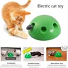 Juguetes creativos automáticos para mascotas, bandeja divertida para gatos, juguete de entrenamiento, dispositivo para rascar gatos, juguete de ratón, juego de rompecabezas interactivo, juguete para gatos emocionante