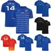 Summer F1 Mens T-Shirt Formula 1 Team Te-Shirt T-Shirt في الخارج الرياضة غير الرسمية القصيرة القصيرة الجافة بالإضافة إلى قمم القميص الحجم