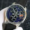 RF 15212 Star Wheel Miyota 9015 Automatisk herrklocka 41mm Planetary Roting Dial 316L Rostfritt fodral Nylonläderband Limited Edition TrustyTime001Watches