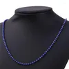 Catene Collana di perline per le donne Rivestimento elettroforetico Gioielli di moda Regalo per feste Design alla moda Bianco / Rosso Blu Viola N1569