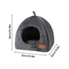 Mats Triangle Cat Nest Soft Warm Cat Bed Cat Bed Pad Blanket Mat Arctic Velvet Fabric Cat Tent SelfWarming Waterproof Throw Blanket