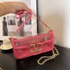 7A Designer Handbag Women's 2023 Spring Fashion One Shoulder Women's Small Design Urban Elegant Fashion Style Card Fine Chain Crossbody XFNHJ