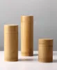 Bamboo Storage Bottles Jars Wooden Small Box Containers Handmade For Spices Tea Coffee Sugar Receive With Lid Vintage LX27187361384