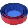 Mats Foldable Round Swimming Pets Pool Bathtub for Dog and Cat EcoFriendly Pet Sprinkler Pad Dog Cats Washer Dog Water Beds