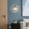 Vägglampor nordiskt guld modern led lampa kreativt glas belysning fixtur vardagsrum sovrum badrum sängen sconce lampor dekoration