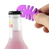 Färgglada Fish Bone NeyChain Bottle Opener Beer Opener Tool Nyckel Tagkedja Ringtillbehör Partihandel LX5574