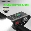 Fietslichten fiets voor fietslicht 1000 lumen LED oplaadbare lamp fiets lantaarn fietsen flitslicht MTB koplamp p230427