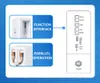 Batería de fosfato de hierro y litio de 48V Powerwall LiFePO4 300AH 15KWH para almacenamiento de energía Solar fuera/en red CAN RS485