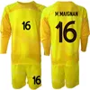 National Team 22-23 French GK Kids Alphonse Areola Jersey Soccer Set Long Sleeve Goalkeeper Mike Maignan Peyraud-Magnin Hugo Lloris Steve Mandanda Football Shirt