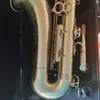 Nouvelle arrivée Saxophone Tenor Instruments de musique professionnels en laiton STS-802 BbTone Antique cuivre B Tube Sax avec étui gants d'embout