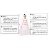 Robes de fille fantaisie petites filles blanc longue Fantasia Infantil Para Menina robe princesse première Communion pour