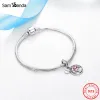 925 charm beads accessories fit pandora charms jewelry Wholesale Family Tree Pendant Spacer Clip