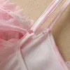Летнее розовое / синее цветочное печатное шифоновое платье с длинным рукавом круглое шея Midi повседневные платья S3A240420