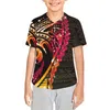 Chemises décontractées pour hommes Polynesian Tribal Tongan Totem Tattoo Tonga Prints Kids Baseball Jersey T Hipster Plain Hip Hop Uniforms Holiday Beach