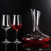 Bar Tools 1800ML Big Decanter Handmade Crystal Red Wine Brandy Champagne Glasses Jug Pourer Aerator for Family 231127