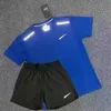 Mens Tracksuit Summer Séchage rapide Set T-shirt Trapstar Tracksuit Sports Student Training Set Set and Fiel