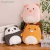 Stuffed Plush Animals 40cm Cuddly Squishy Penguin Pig Rabbit Panda Crab Kawaii Zoo Animal Pillow Soft ie Peluche Doll Kids Birthday Gift