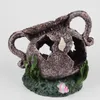 Dekoracje Nowe tajemnicze egipskie jaskinia słoik z mchem akwarium do dekoracji cichlidów w akwarium akcji sztuczne ozdoby wazonu bonsai