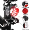 Bike Lights Bike Tail Light Brake Sensing Rear Lights Ultra Bright LED Warning Bicycle Flashlight Cycling Safety Back Taillight Accessories P230427