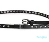 Belts Girl Double Loop Belt PU Waistband Elegant Overlength Waistbelt Lady Accessories