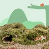 Kooien Bos Droog Mos Hamster Gouden Beer Nest Beddengoed Schoon Stofvrij Natuurlijk materiaal Hamsterkooi Landschapsarchitectuur Accessoires voor kleine huisdieren