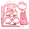 Bondage Xiaer OEM/ODM Amazon Hot Selling BDSM Crocodile Free Gif GIF SET Rollplay Game Bondage Slave Restraint With Tool Kit