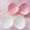 Gift Wrap 5Pcs Cute Shell Plastic Candy Box MakeUp Jewelry Storage Boxes Wedding Birthday Baby Shower Party Favor Decor