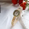 Relógios de pulso Babila nicho temperamento de luxo de luxo Fritillaria Small Sugar Streamer Ladies Assista Retro Fashion