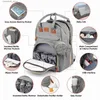 Diaper Bags 3 In 1 Diaper Bag Backpack Foldable Baby Bed Waterproof Travel Bag with USB Charge Diaper Bag Backpack with Changing Bed 3 types Q231127