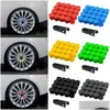 Autres Auto Electronics Car Styling 20Pcs Abs Garniture Pneu Écrou De Roue Vis Boulon Capuchons De Protection 19Mm Antirouille Ers Pièces Drop Delivery Mo Dhd7C