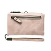 Carteira feminina pequena carteira Bifold, de mulher com zíper, bolso mini bolsa compact249q