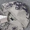 Herren-Kapuzenpullover in Übergröße, Sweatshirts, Oberbekleidung, Mäntel, Größen-Hoodies, Kapuzenpullover, Anzug, Kapuze, lässig, modisch, Farbstreifendruck, asiatische Größe, hoch 42jw