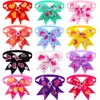 Accessoires 50 / 100PS Chien Bow Clit Love Style Pet Supplies Saint Valentin Samll chien Bowtie Pet Dog Cat Bowties Small Dog Toaming ACCESSOIRES