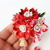 Beautiful Flower Pattern Headdress Japanese Style Kimono Hair Accessories Women's Clips Hairpins