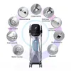 Hydra Dermabrasion Machine 9 i 1 H2O2 Syregenering Glödhudvård Aqua Peel Microdermabrasion Beauty Face Equipment