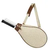 Tennis Bags Tennis Bag Large Capacity Single Shoulder Crossbody Squash Racquet Badminton Bag Professional Tennis Racket Bag With Ball Pocket 231127