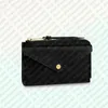 KARTENHALTER RECTO VERSO M69431 mit dazwischen liegender flacher Tasche Designer Fashion Womens Mini Zippy Organizer Wallet Coin Purse Bag282s