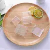 Dinnerware Sets 10 Pcs Containers Lids Clear Plastic Dessert Cups Shooter Mousse Cup Disposable Mini Parfait S