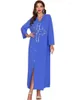 Ubranie etniczne Ramadan Eid Abaya Dubai Turcja Hooded Robe Longoe Djellaba Femme muzułmańska sukienka Abayas Arabskie sukienki dla kobiet islam
