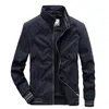 Men's Jackets Clothing For In Coats Color Zipper Coat Rain Men Outwear Autumn Winter Breathable Pure Long