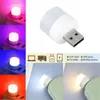 Mini LED Night Plug Lamp Power Bank Charging Book Lights Small Round Reading Eye Protection Lamps AA230426