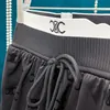 Женские весенние летние шорты с логотипом распечатки упругие талию распущенные широкие штаны Smlxlxxl3xl4xl