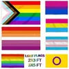 フラグDHL 90x150cm物事ゲイレインボープライドバイセクシュアルレズビアンパンセクシュアルLGBTアクセサリーFLAGS CPA4205 s