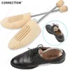 Akcesoria części butów Unisex nosze buty drzewne stojak na regulowane długość drewniane pompy buty ekspander drzewa uchwyt rozmiar SL dla kobiet mężczyzna 231127