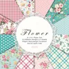 Gift Wrap Alinacutle Paper Pad Spring Flower 24 Sheet 6"X6" Scrapbook Design Patterned Pack Handmade Craft Background