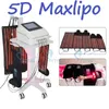 リポレーザースリミングマシン5D Maxlipoデュアル波長レーザー脂肪除去セルライト還元ボディシェーピング