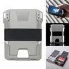 Neue EDC Wallet CNC-Maschined Aluminium RFID Blocking Card Bag Card Cases Geld Organisatoren244x